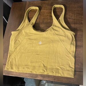 Align yoga tank top - crop top (off green color)